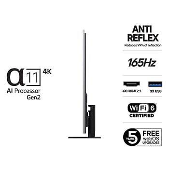 LG 65" OLED evo AI G5 4K Smart TV 2025