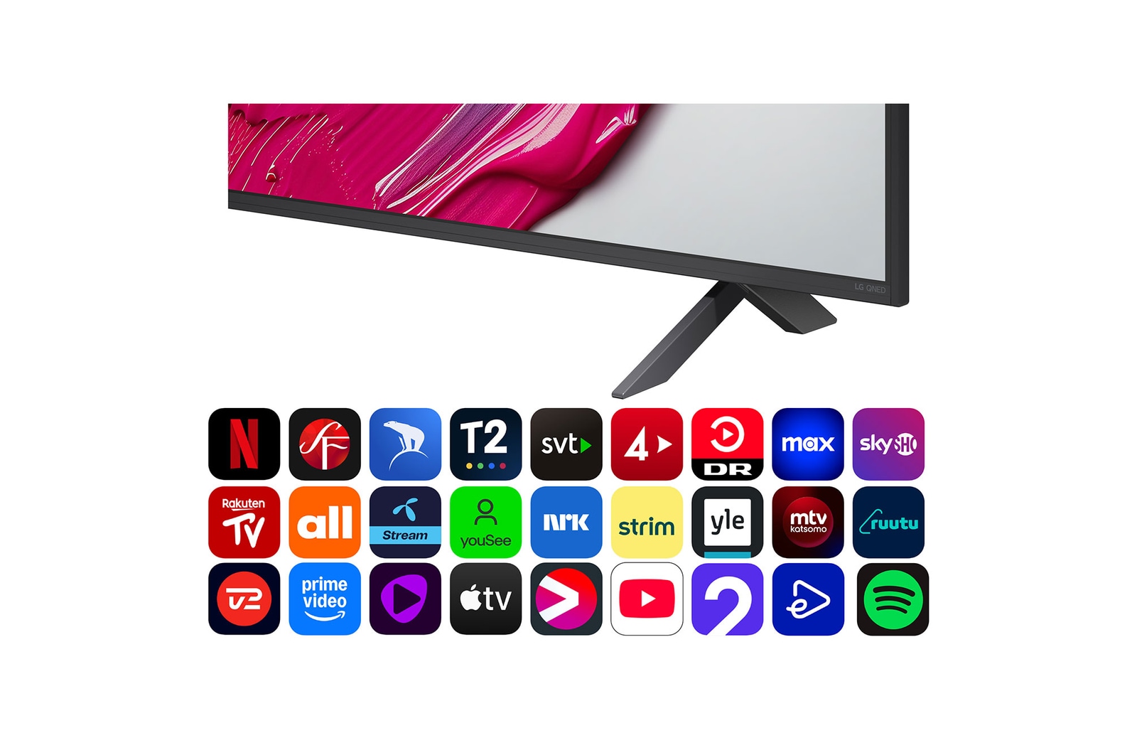 LG QNED AI QNED80 4K Smart TV 2025