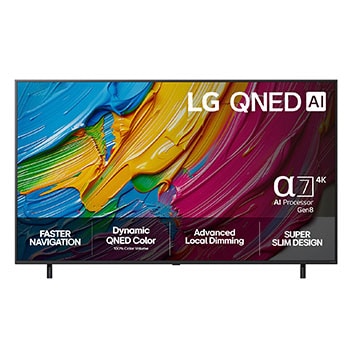 LG QNED AI QNED80 4K Smart TV 2025