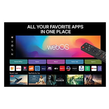 LG QNED AI QNED80 4K Smart TV 2025