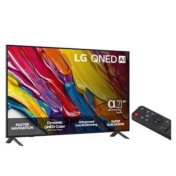 LG 75"  QNED AI QNED82 4K Smart TV 2025, 75QNED82A6B