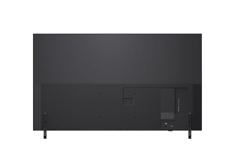 LG AI Magic Remote foran en LG TV skærm. På skærmen er der en personlig hilsen fra LG AI’en med tilpassede nøgleord baseret på brugerens søge- og visningshistorik. Ved fjernbetjeningen er der et ikon og en tekst, der viser, at AI Concierge-funktionaliteten er let tilgængelig med et kort tryk på AI-knappen. 