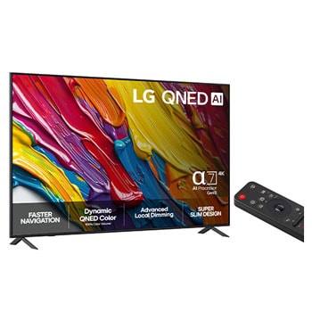 LG 86"  QNED AI QNED82 4K Smart TV 2025, 86QNED82A6B