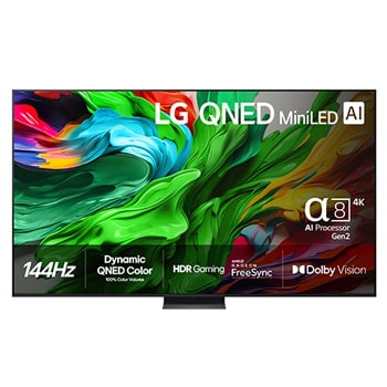 100" LG QNED evo AI QNED86 MiniLED 4K Smart TV 2025