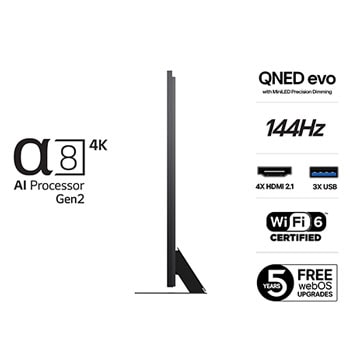 100" LG QNED evo AI QNED86 MiniLED 4K Smart TV 2025