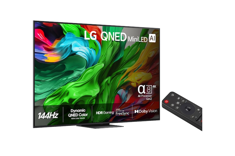 65" LG QNED evo AI QNED86 MiniLED 4K Smart TV 2025