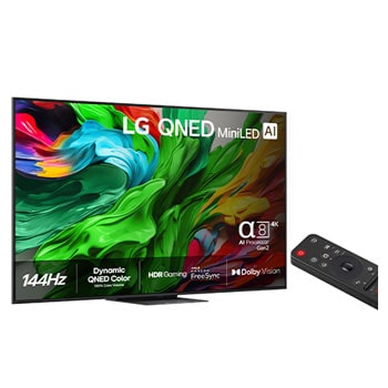 65" LG QNED evo AI QNED86 MiniLED 4K Smart TV 2025