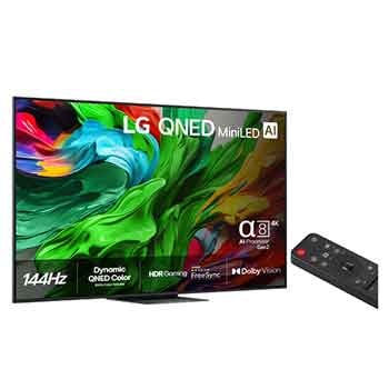 LG 75" LG QNED evo AI QNED86 MiniLED 4K Smart TV 2025, 75QNED86A6A
