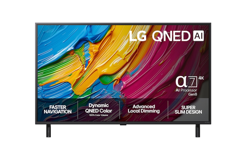 43" LG QNED AI QNED8E 4K Smart TV 2025