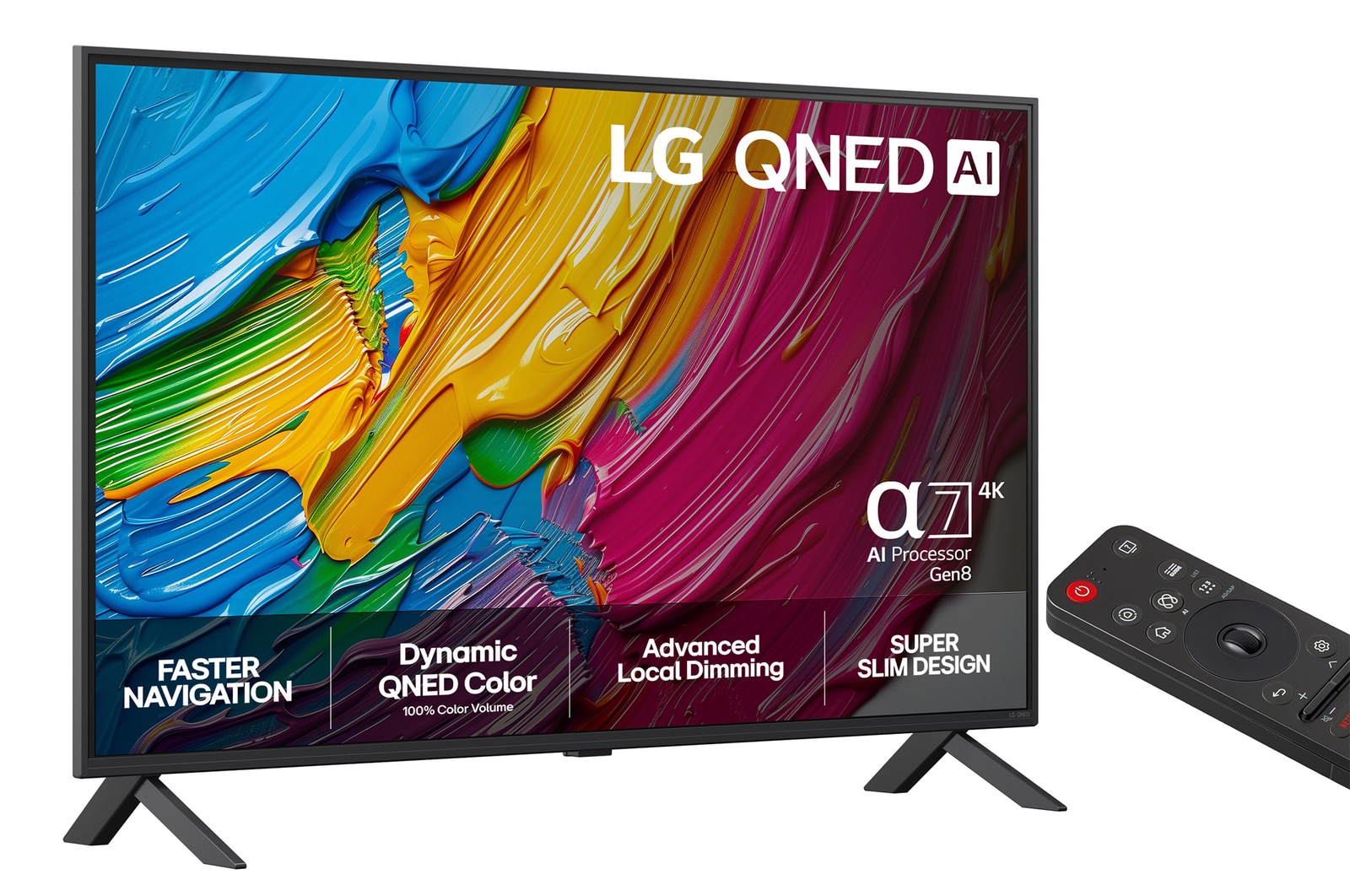 43" LG QNED AI QNED8E 4K Smart TV 2025