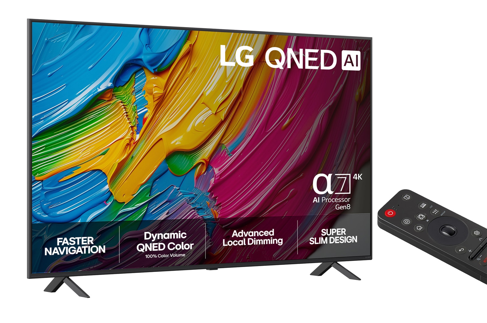 50" LG QNED AI QNED8E 4K Smart TV 2025