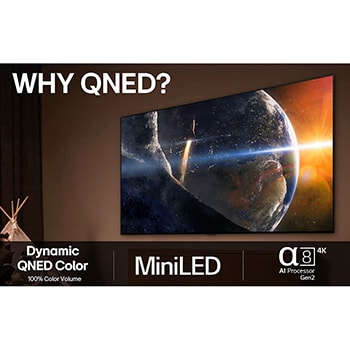 55" LG QNED AI QNED8E 4K Smart TV 2025