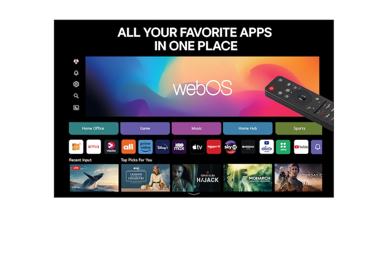 43” LG UHD AI UA73 4k Smart TV 2025