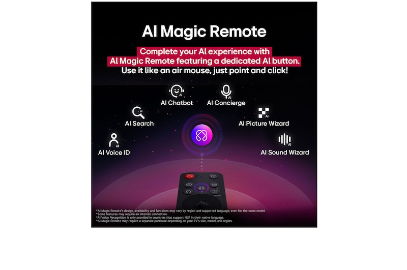 43” LG UHD AI UA73 4k Smart TV 2025