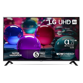 43” LG UHD AI UA73 4k Smart TV 2025