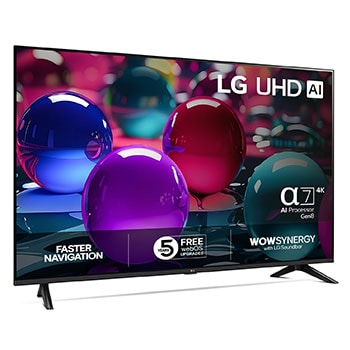 43” LG UHD AI UA73 4k Smart TV 2025