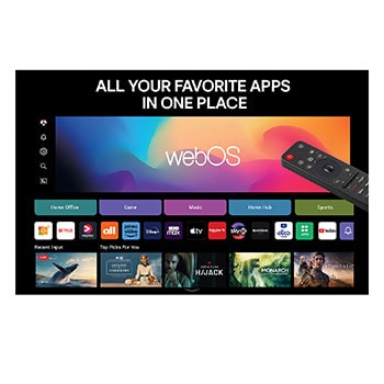 43” LG UHD AI UA73 4k Smart TV 2025