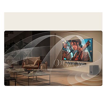 43” LG UHD AI UA73 4k Smart TV 2025