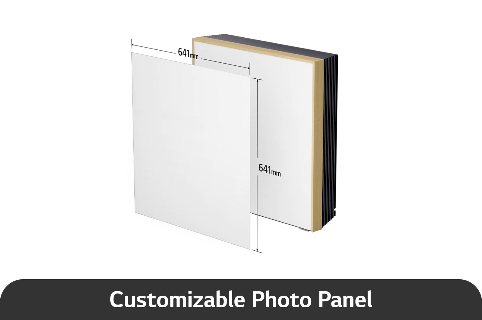 2.5kW ARTCOOL NewGallery Special Wall Mounted Air Conditioner Full Frame Photo Display