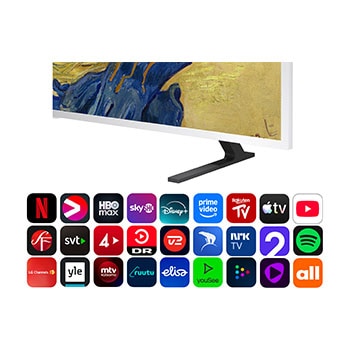 LG Gallery+: Gør dit TV til et kunstværk. LG Gallery Design skaber en elegant pasform på din væg, som et indrammet lærred. Nyd samlinger af smukke kunstværker, der forskønner æstetikken i dit hjem, når du ikke ser dine yndlingsfilm eller serier. Gør Gallery TV'et til dit eget med en ramme, der passer til din indretning.