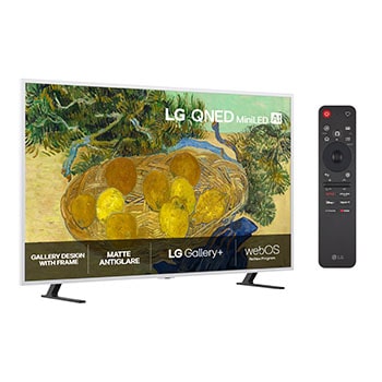 LG Gallery+: Gør dit TV til et kunstværk. LG Gallery Design skaber en elegant pasform på din væg, som et indrammet lærred. Nyd samlinger af smukke kunstværker, der forskønner æstetikken i dit hjem, når du ikke ser dine yndlingsfilm eller serier. Gør Gallery TV'et til dit eget med en ramme, der passer til din indretning.