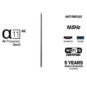 LG 83" OLED evo Gallery G6 4K AI TV - 2026