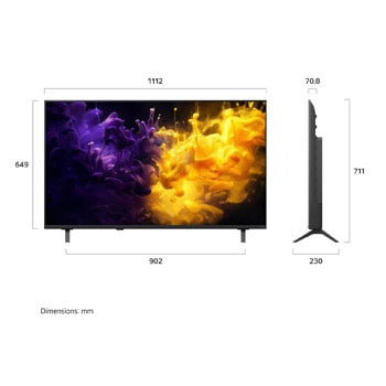 LG 50" QNED70 4K AI TV - 2026