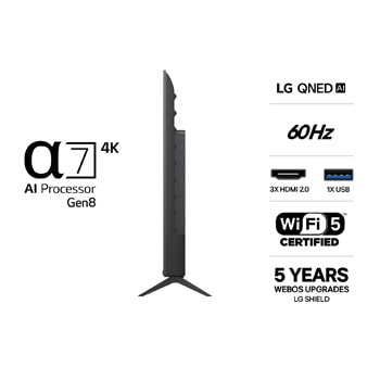 LG 55" QNED70 4K AI TV - 2026