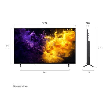 LG 55" QNED70 4K AI TV - 2026