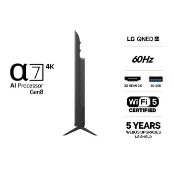 LG 65" QNED70 4K AI TV - 2026