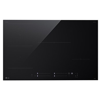 Visning forfra af Induktionskogeplade 80 cm med 1 Flex-zone og 2 zoner samt Boost-funktion CBIZ3035B