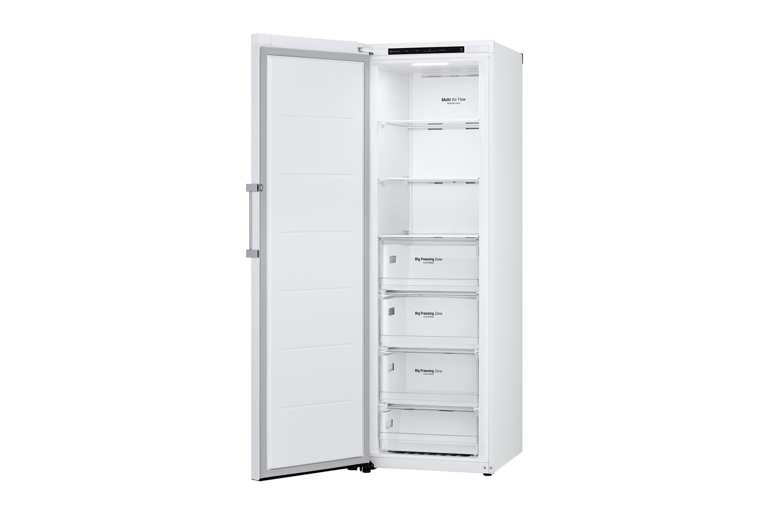 324L Fritstående fryser (Hvid) - Energiklasse E, Total No Frost, Express Freeze