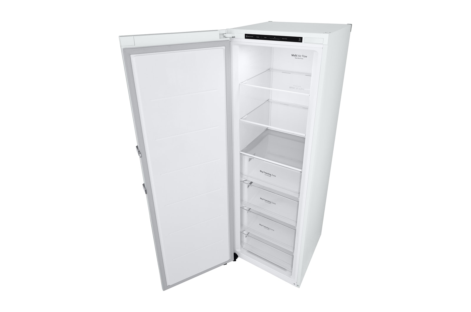 324L Fritstående fryser (Hvid) - Energiklasse E, Total No Frost, Express Freeze