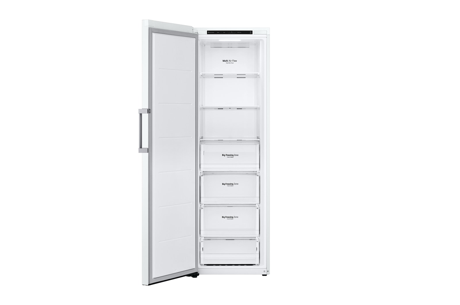 324L Fritstående fryser (Hvid) - Energiklasse E, Total No Frost, Express Freeze