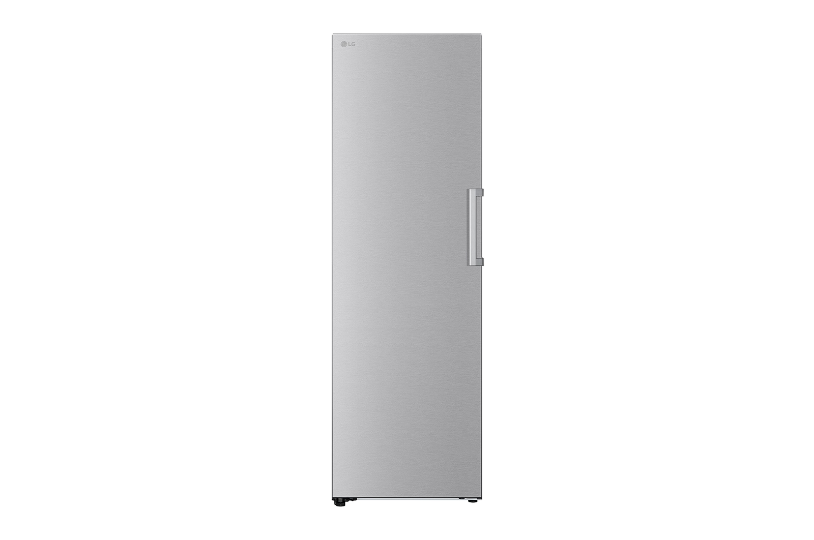 Visning forfra af 324L Fritstående fryser (Metal Sorbet) - Energiklasse E, Total No Frost, Express Freeze, Smart Diagnosis™    GFT61MBCSZ