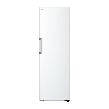 Visning forfra af 386L Fritstående køleskab (Hvid) - Energiklasse D, Door Cooling™, LINEARCooling™, Moist Balance Crisper™ GLT51SWGSF