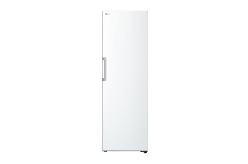 Visning forfra af 386L Fritstående køleskab (Hvid) - Energiklasse E, Door Cooling™, LINEARCooling™, Moist Balance Crisper™ GLT51SWGSZ