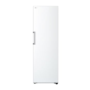 Visning forfra af 386L Fritstående køleskab (Hvid) - Energiklasse E, Door Cooling™, LINEARCooling™, Moist Balance Crisper™ GLT51SWGSZ
