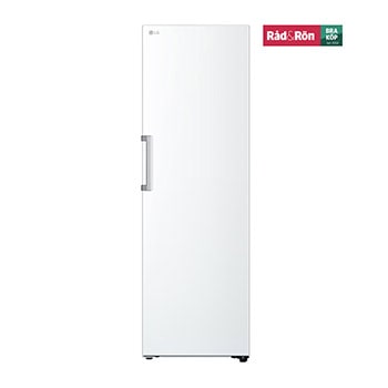 Visning forfra af 386L Fritstående køleskab (Hvid) - Energiklasse E, Door Cooling™, LINEARCooling™, Moist Balance Crisper™ GLT51SWGSZ