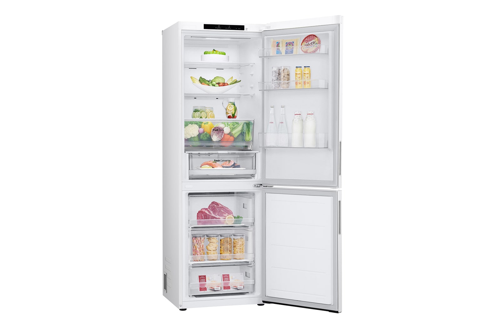 1.86M 344L Kølefryseskab(Hvid) - Energiklasse D, Door Cooling™ og Smart Diagnosis™ 