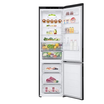 2.03M 387L Kølefryseskab(Essence Matte Black) - Energiklasse B, Door Cooling™ og Smart Diagnosis™ med Wi-Fi