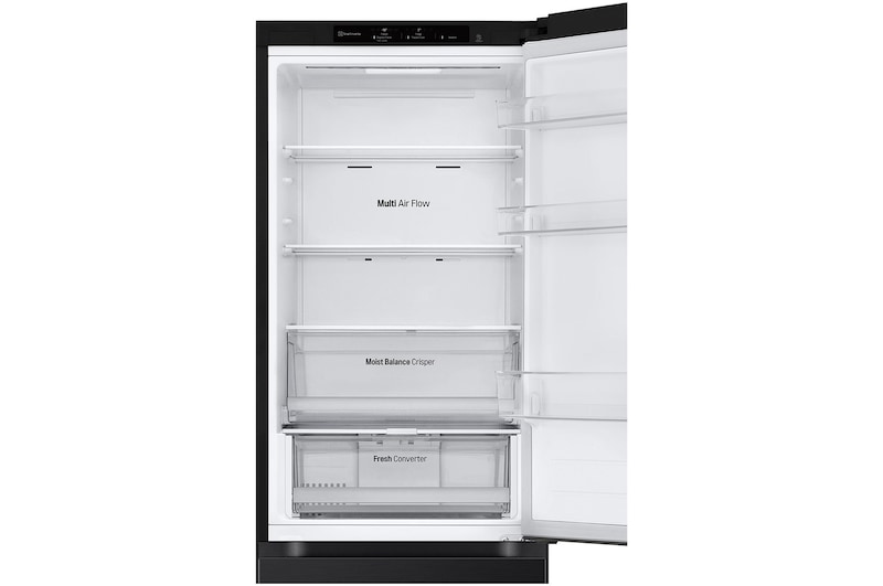 1.86M 344L Kølefryseskab(Essence Matte Black) - Energiklasse A, Door Cooling™ og Smart Diagnosis™