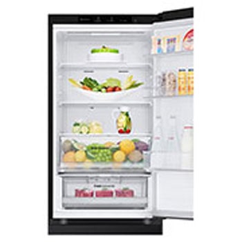 1.86M 344L Kølefryseskab(Essence Matte Black) - Energiklasse A, Door Cooling™ og Smart Diagnosis™