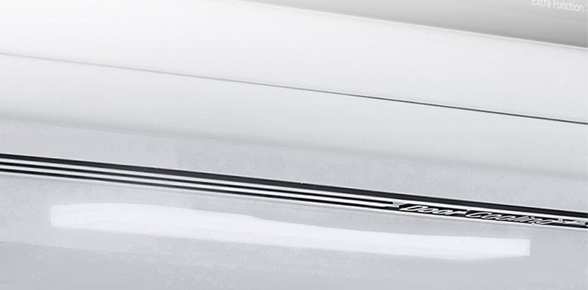 Nærbillede af blød LED-belysning, som effektivt fordeler lyset i køleskabet.