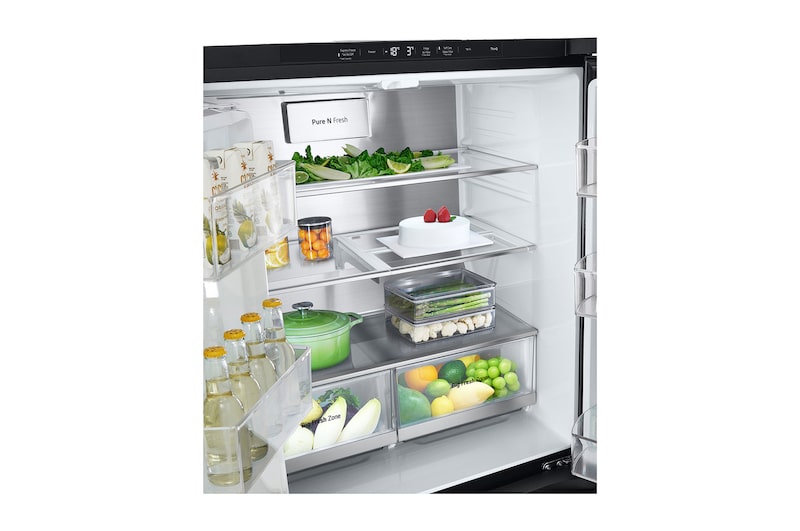 inside view with food