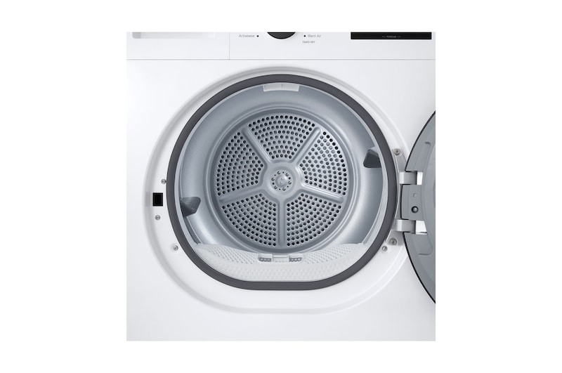 LG 8 kg Tørretumbler (Hvid) - Energiklasse D/A++ med Heat Pump, RHA1008NWKB