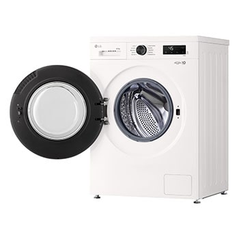 LG 8 kg / 5 kg Kombineret vaskemaskine/tørretumbler(Essence White) - Steam, Energiklasse A/E, 6 Motion DD™, Smart Diagnosis™ med Wi-Fi, W4X1085NWB