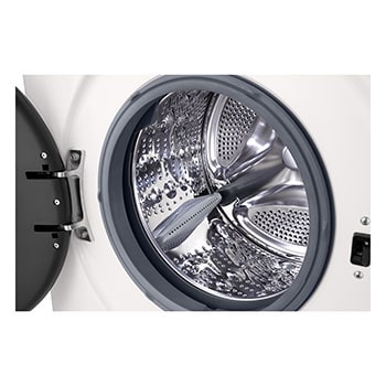 LG 8 kg / 5 kg Kombineret vaskemaskine/tørretumbler(Essence White) - Steam, Energiklasse A/E, 6 Motion DD™, Smart Diagnosis™ med Wi-Fi, W4X1085NWB