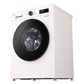 LG 8 kg / 5 kg Kombineret vaskemaskine/tørretumbler(Essence White) - Steam, Energiklasse A/E, 6 Motion DD™, Smart Diagnosis™ med Wi-Fi, W4X1085NWB