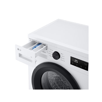 9 kg Vaskemaskin(Hvid) - Steam, Energiklasse A